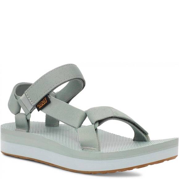 TEVA Shoes - NEW TEVA women's midform universal river sandal in wrought iron / pearl blue